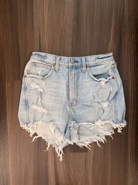 Abercrombie & Fitch Ultra High Rise Mom Shorts